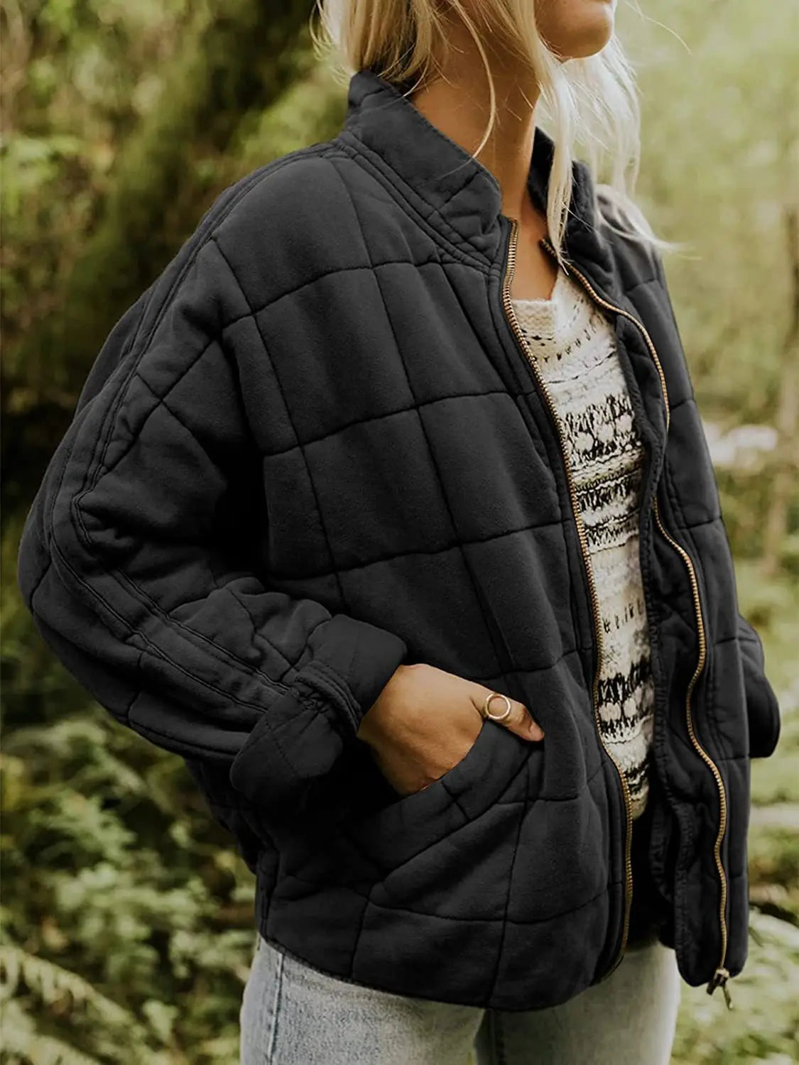 Stilla | Cool Plus Size Jakke I Vintage Stil For Et Unikt Udseende.
