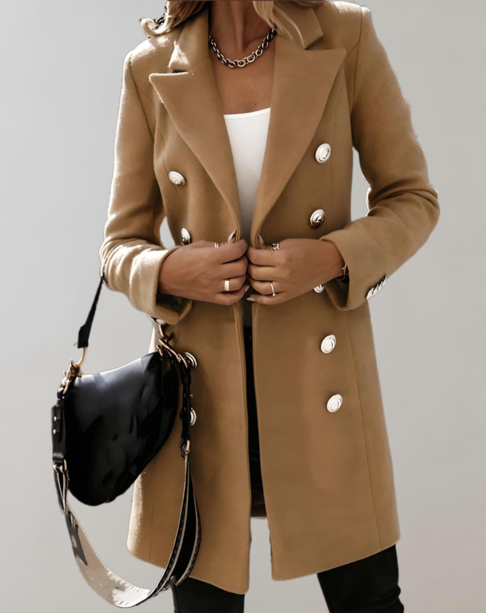 Stilla | Figursyet Trench Coat