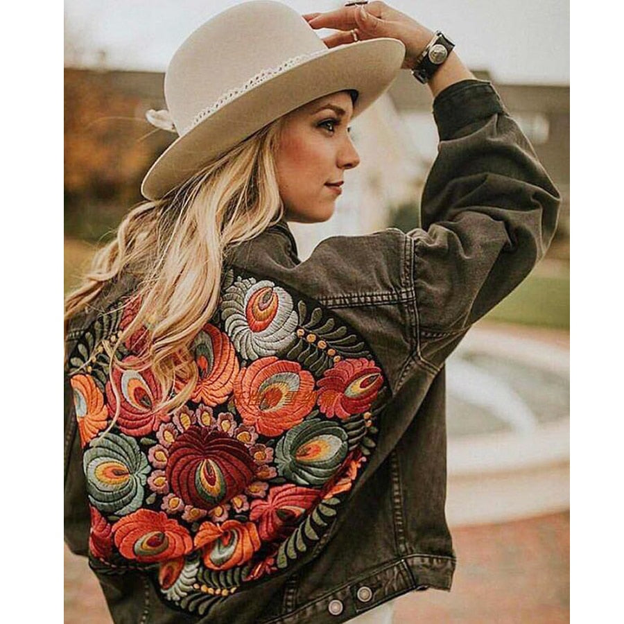 Stilla | Veste Streetwear Boho Jeans på udsalg