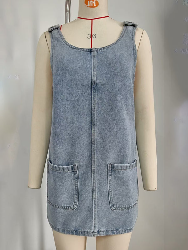 Stilla | Denim Overalls Rumpetøj Kjole