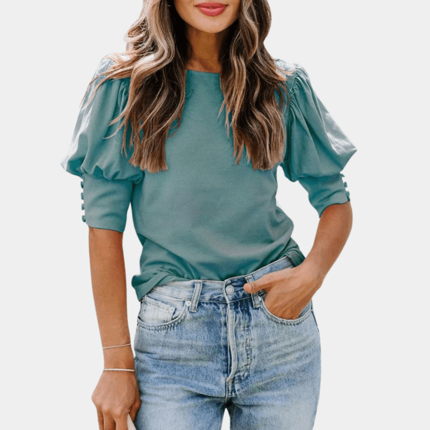 Stilla | Elegant Loose Damebluse Trendy & Casual