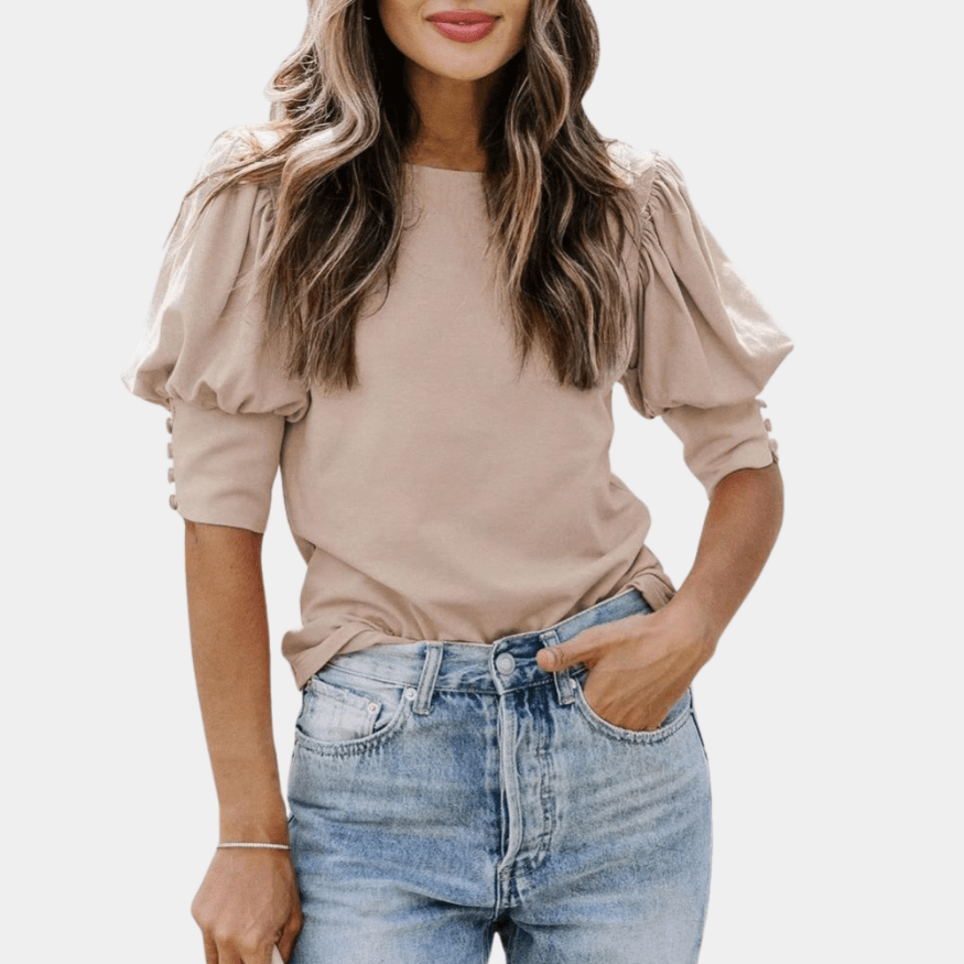 Stilla | Elegant Loose Damebluse Trendy & Casual