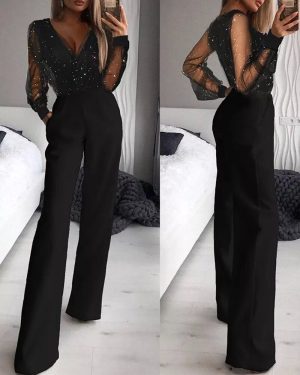 Stilla | Casual Ensfarvede Regular Jumpsuits