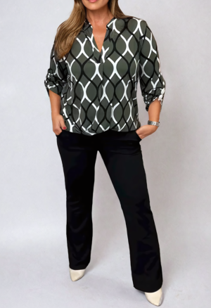 Stilla | Feminine Bluse mit lockerer Passform