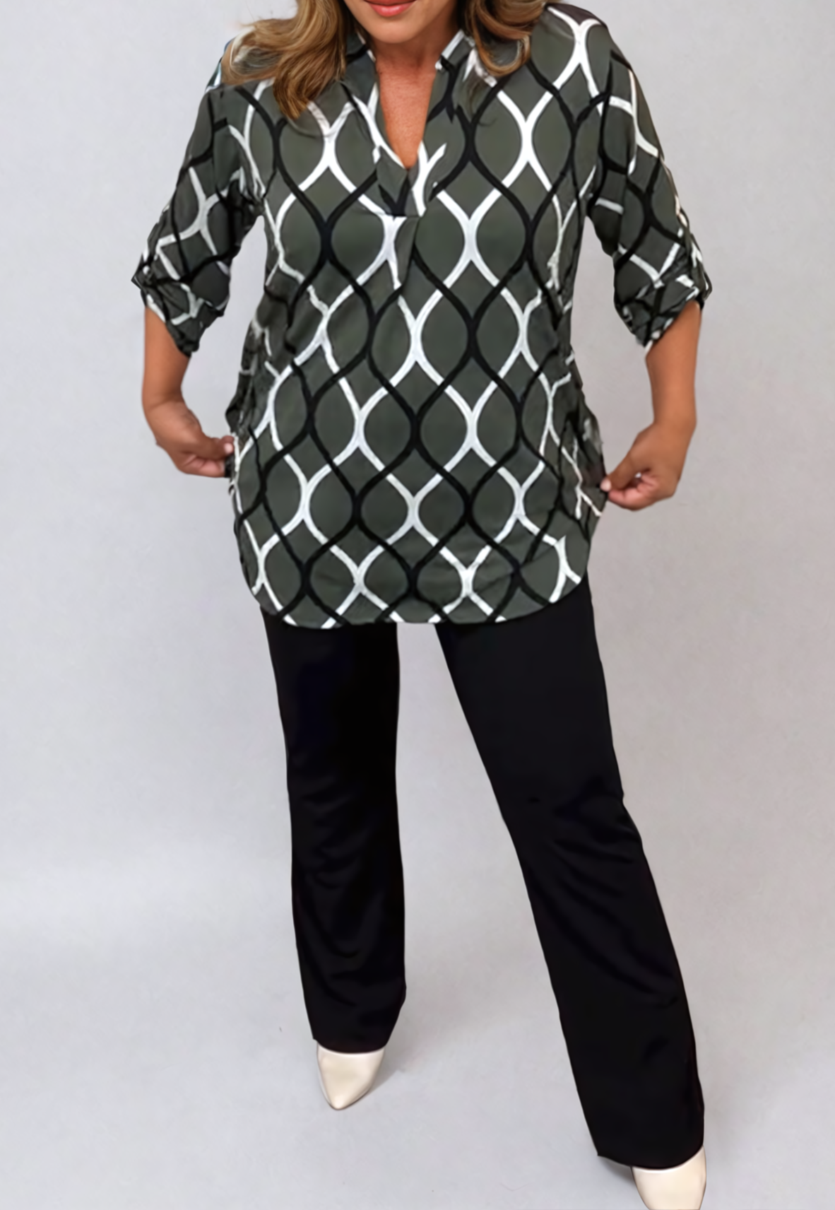Stilla | Feminine Bluse mit lockerer Passform