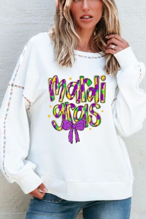 Stilla | MARDI GRAS Rund hals Langærmet Sweatshirt