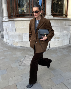 Stilla | Wildlæder-blazer med elegant udseende til stilfulde outfits Online Hot Salg