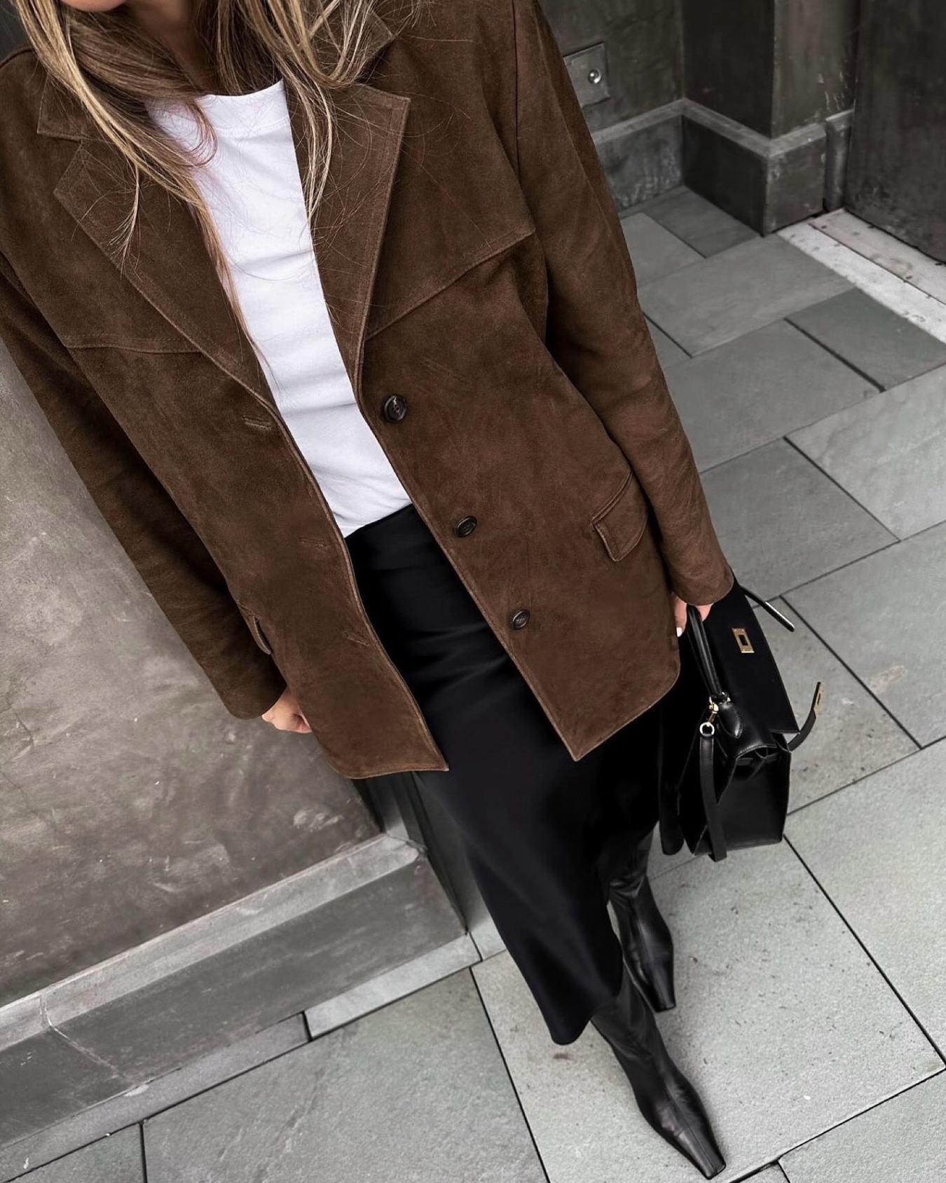 Stilla | Wildlæder-blazer med elegant udseende til stilfulde outfits Online Hot Salg