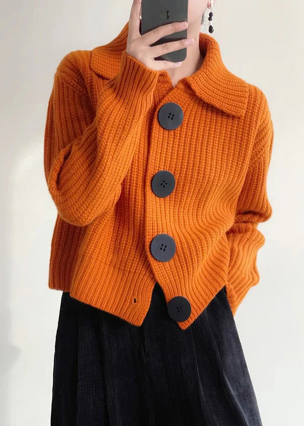 Stilla | José Elegante Kort Cardigan Med Store Knapper