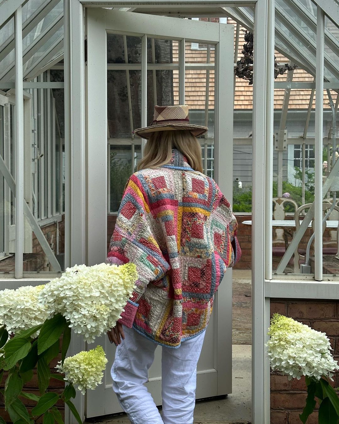 Stilla | Printet Patchwork-Jakke