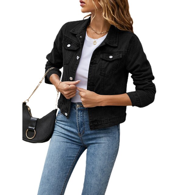 Stilla | Jakke Kvinders Denim Jakke
