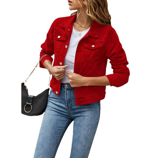 Stilla | Jakke Kvinders Denim Jakke