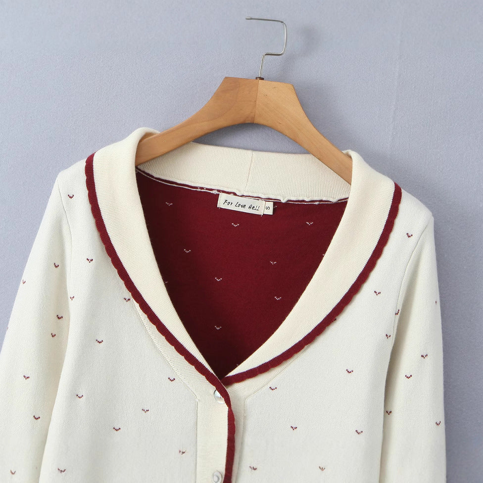 Stilla | Letvægts Forår Strik Cardigan Online nu