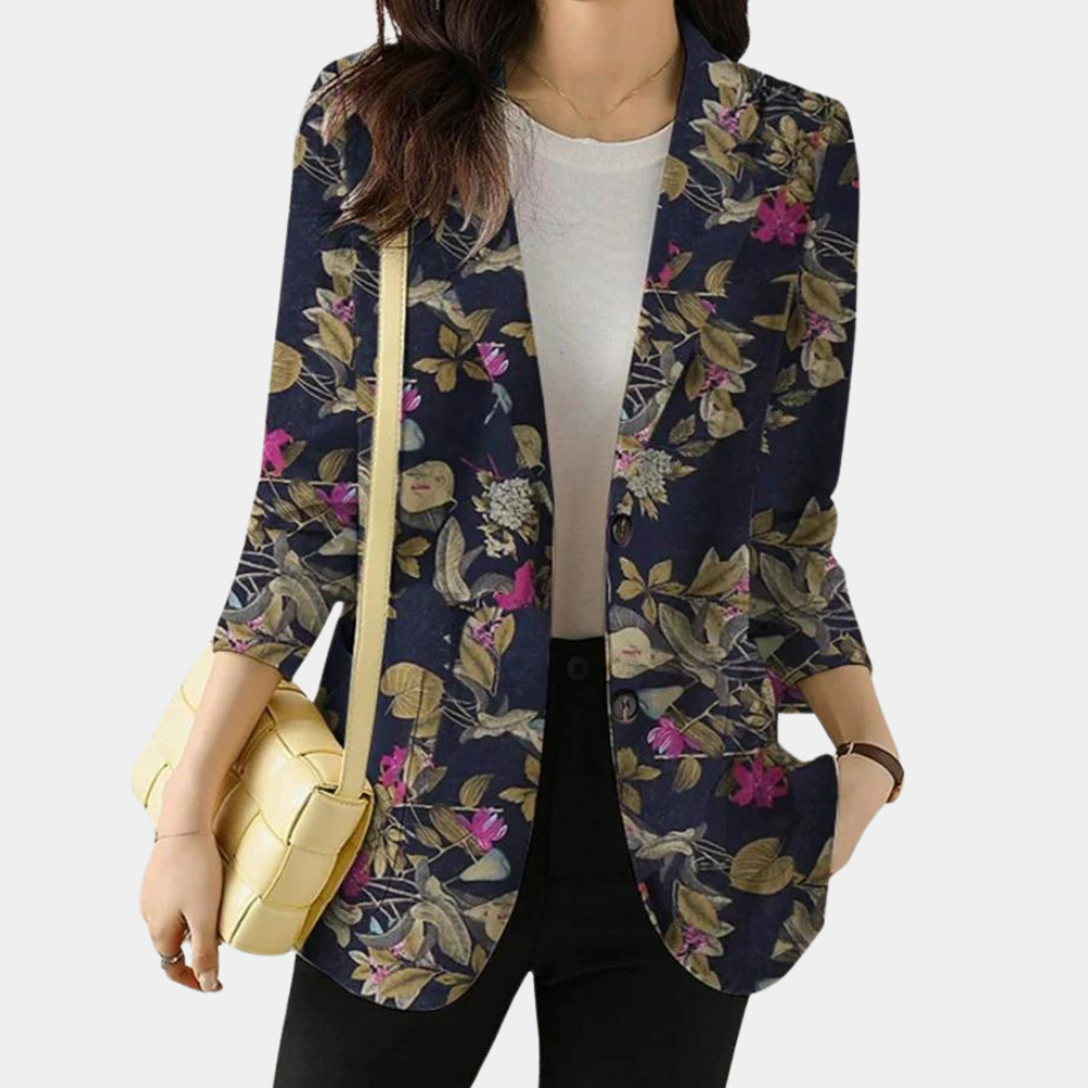 Stilla | Blomstret Kvinders Blazer