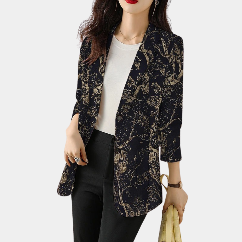 Stilla | Blomstret Kvinders Blazer