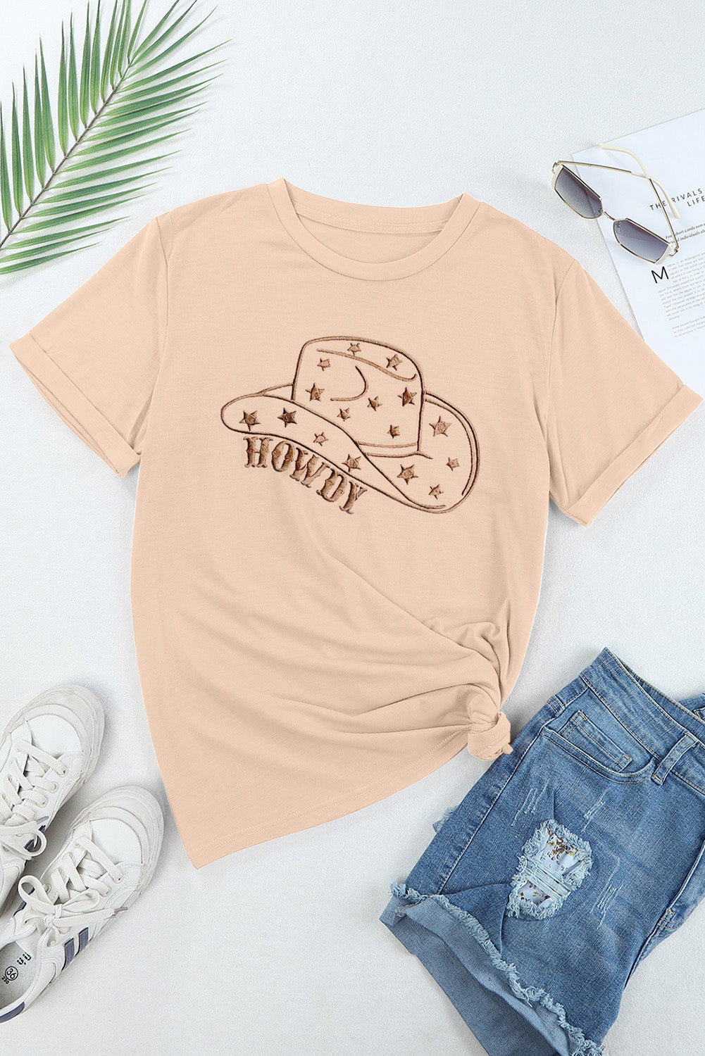 Stilla | Hat Grafik Rundhals Kortærmet T-Shirt