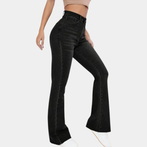 Stilla | Vaskede Flared Jeans