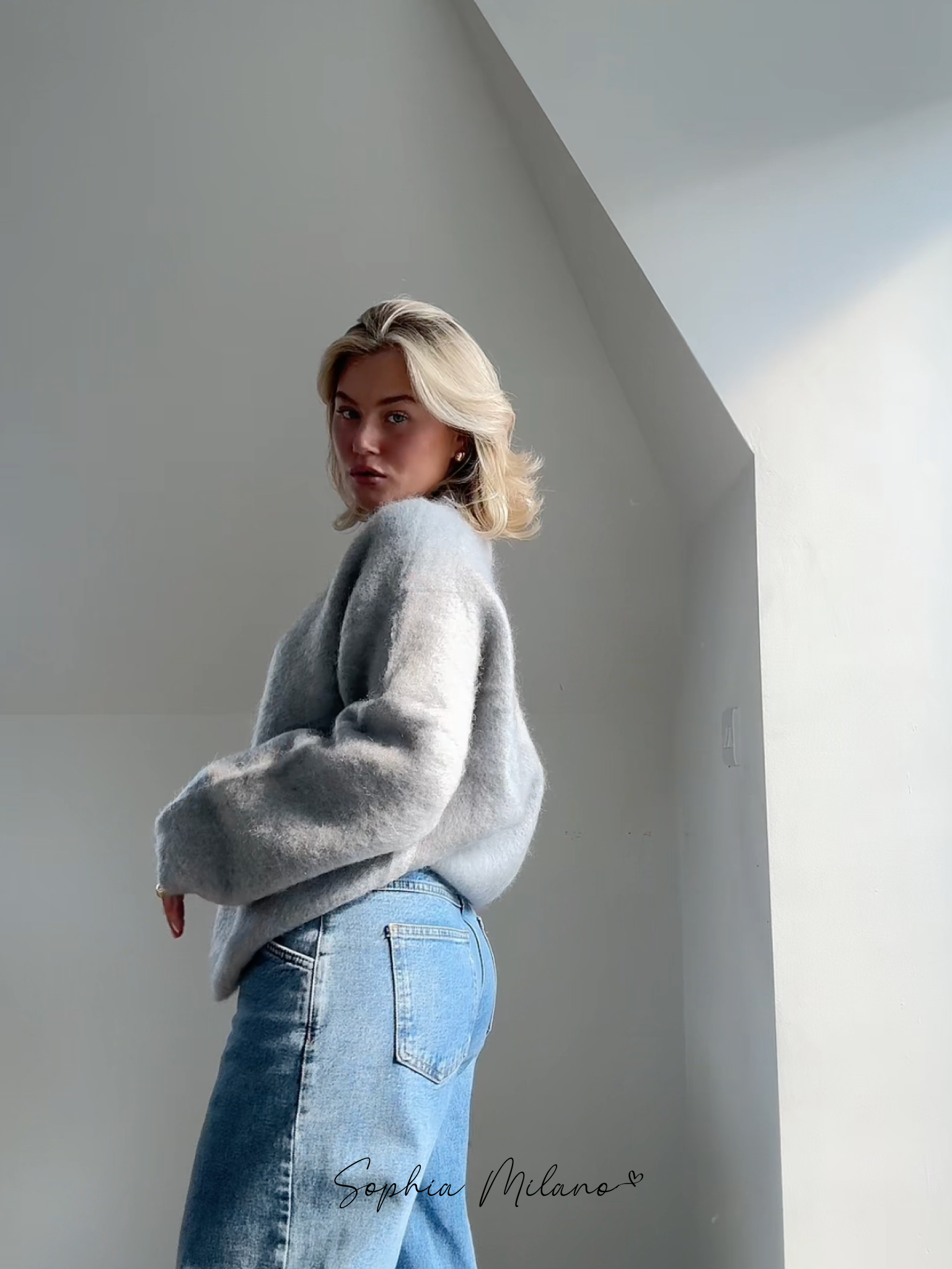 Stilla | Pullover med Rundhalsudskæring