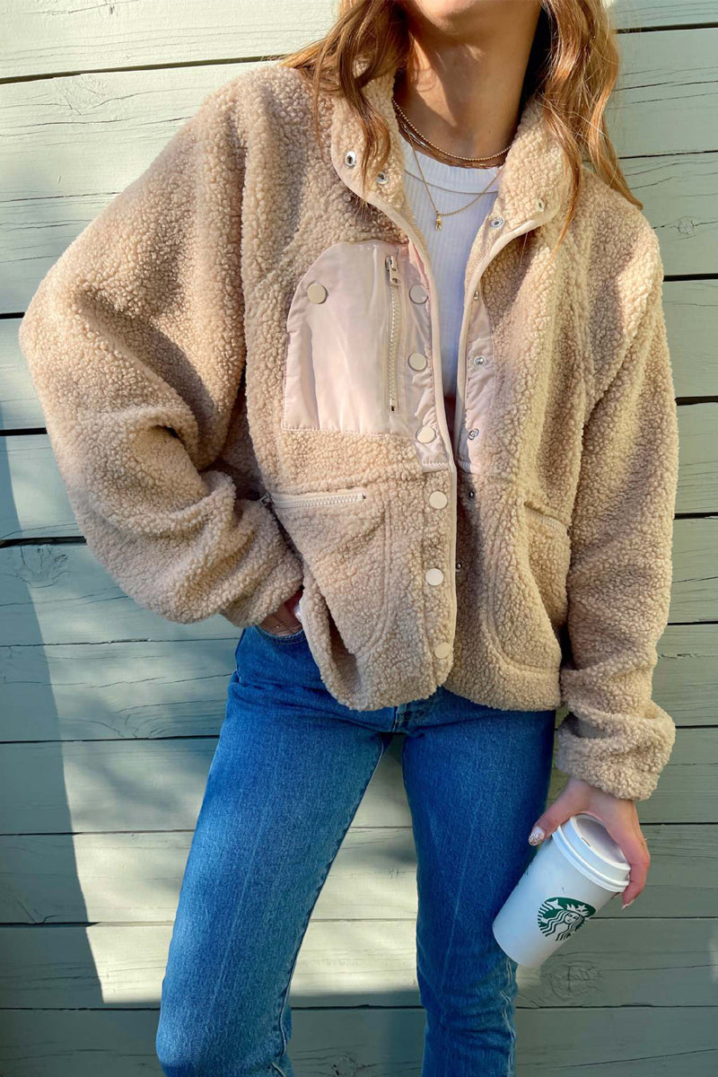 Stilla | Snap Lukning Lynlås Lommer Fleece Jakker