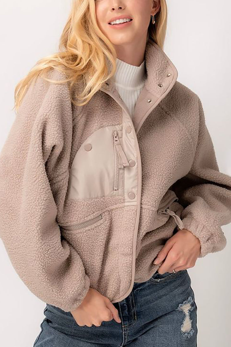 Stilla | Snap Lukning Lynlås Lommer Fleece Jakker