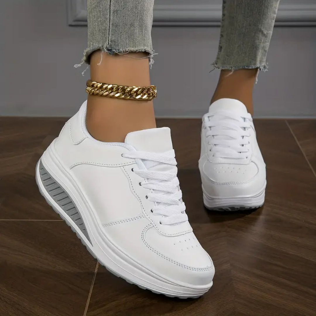 Stilla | Dame Orthopædisk Plateau Sneakers