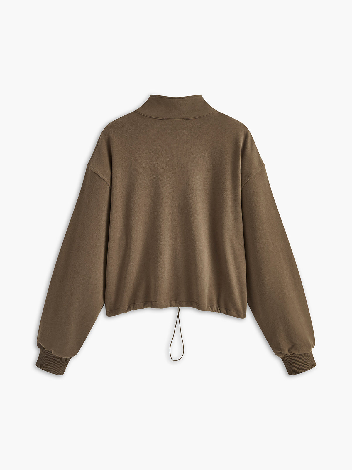 Stilla | Sweatshirt Khaki Bomuld Afslappet & Behagelig
