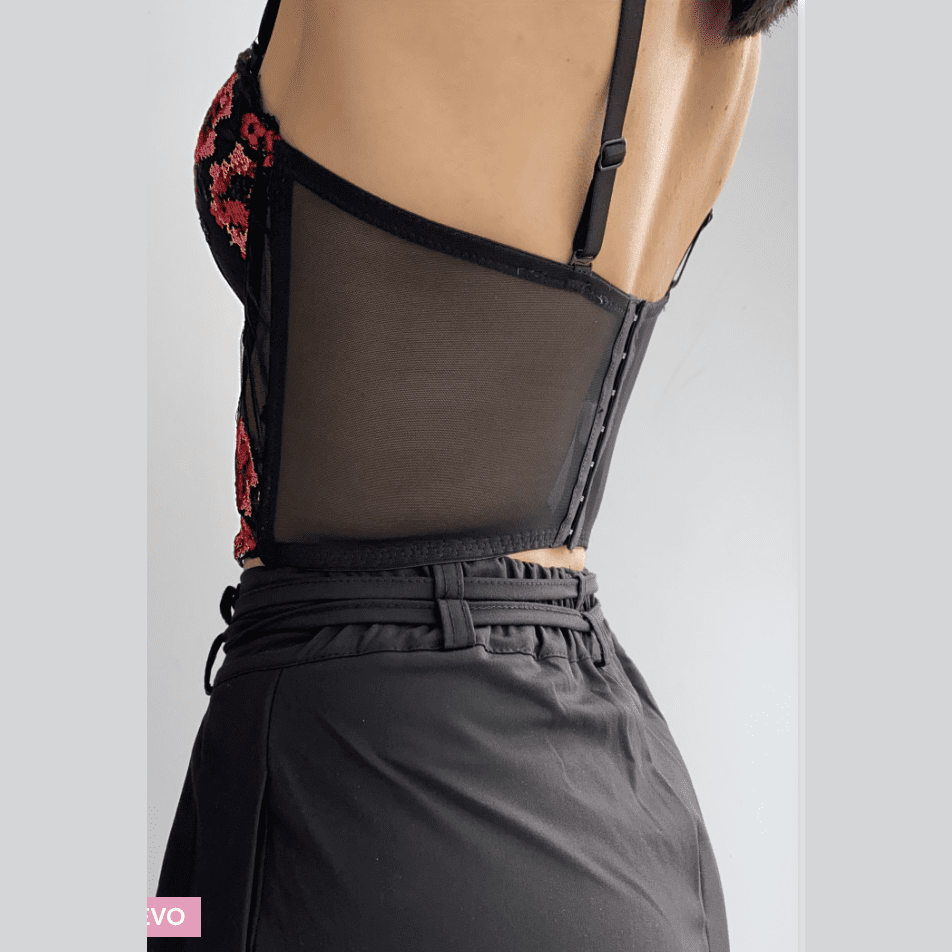 Stilla | Rose Trykt Body