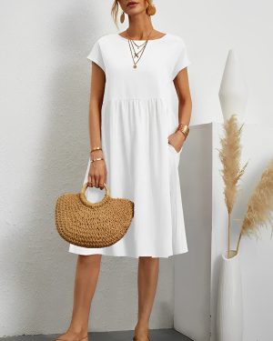 Stilla | Den Ideelle Sommerkjole Med Lette Materialer