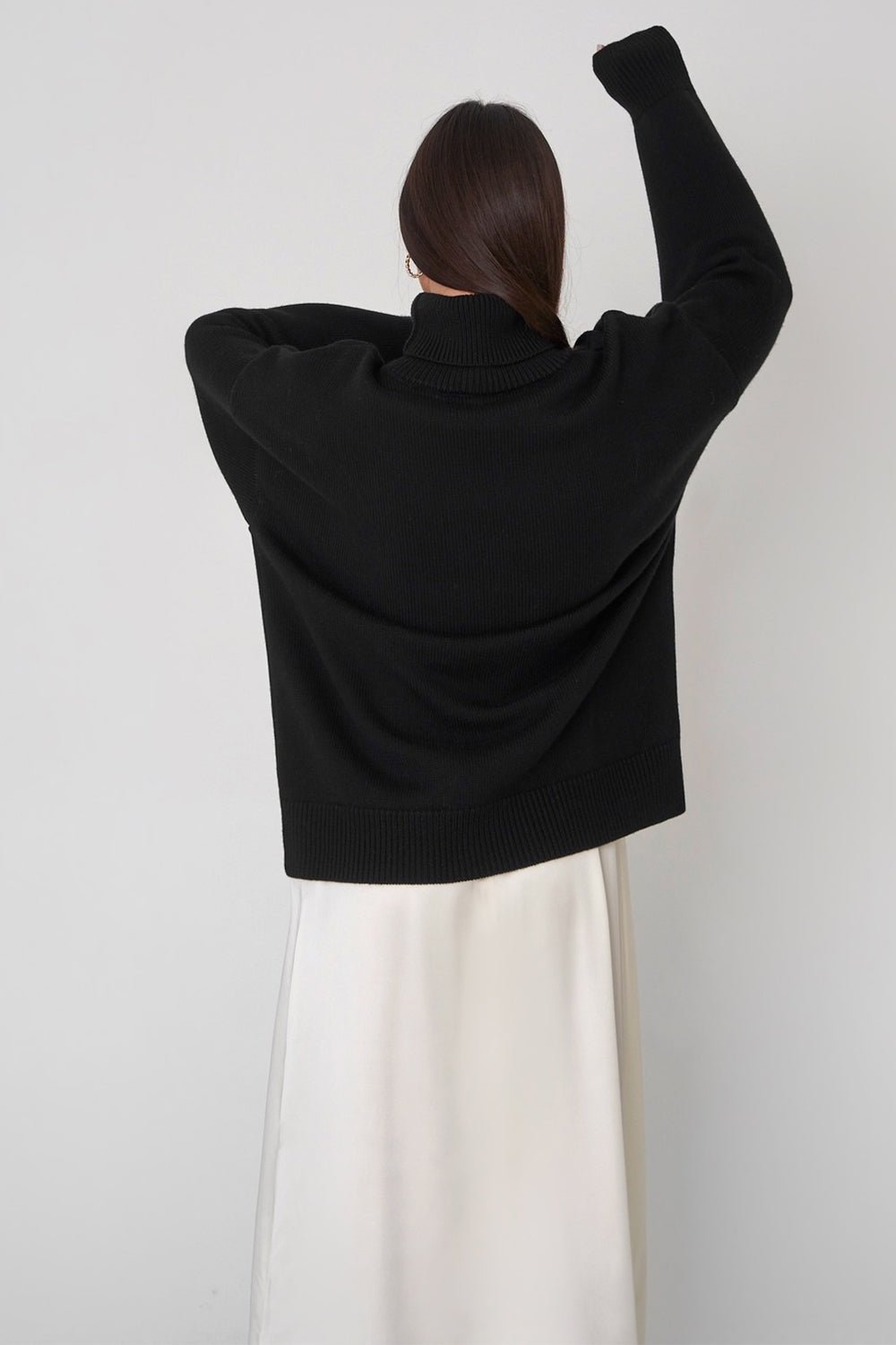 Stilla | voluminøs rullekravesweater til kvinder All match stil