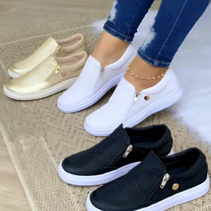 Stilla | Dame Behagelig Slip on Sneakers Rabat