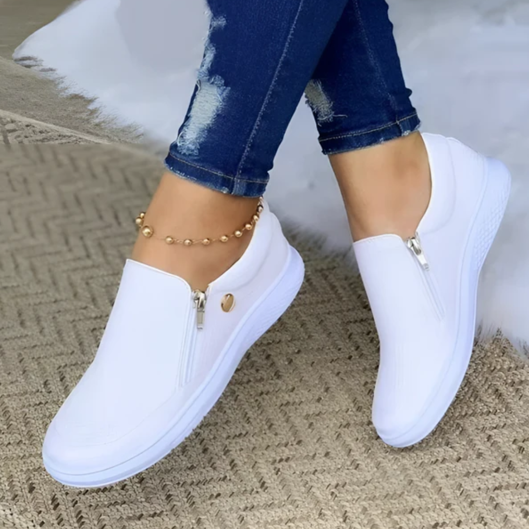Stilla | Dame Behagelig Slip on Sneakers Rabat