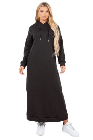 Stilla | Lang Maxi Hoodie Kjole