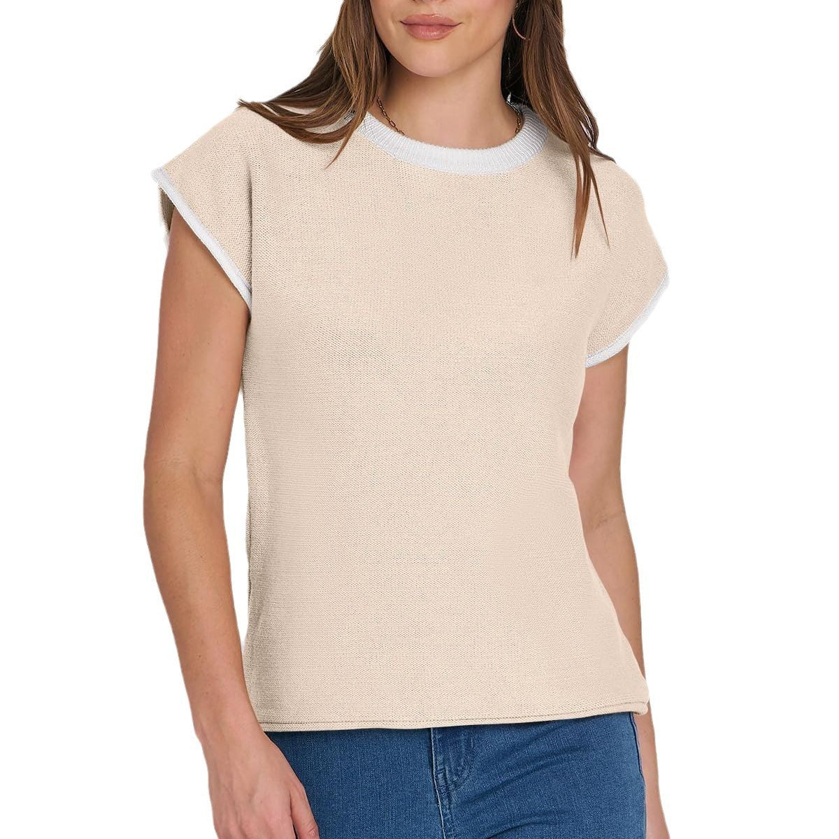 Stilla | Casual Stribet Sweater Online salg