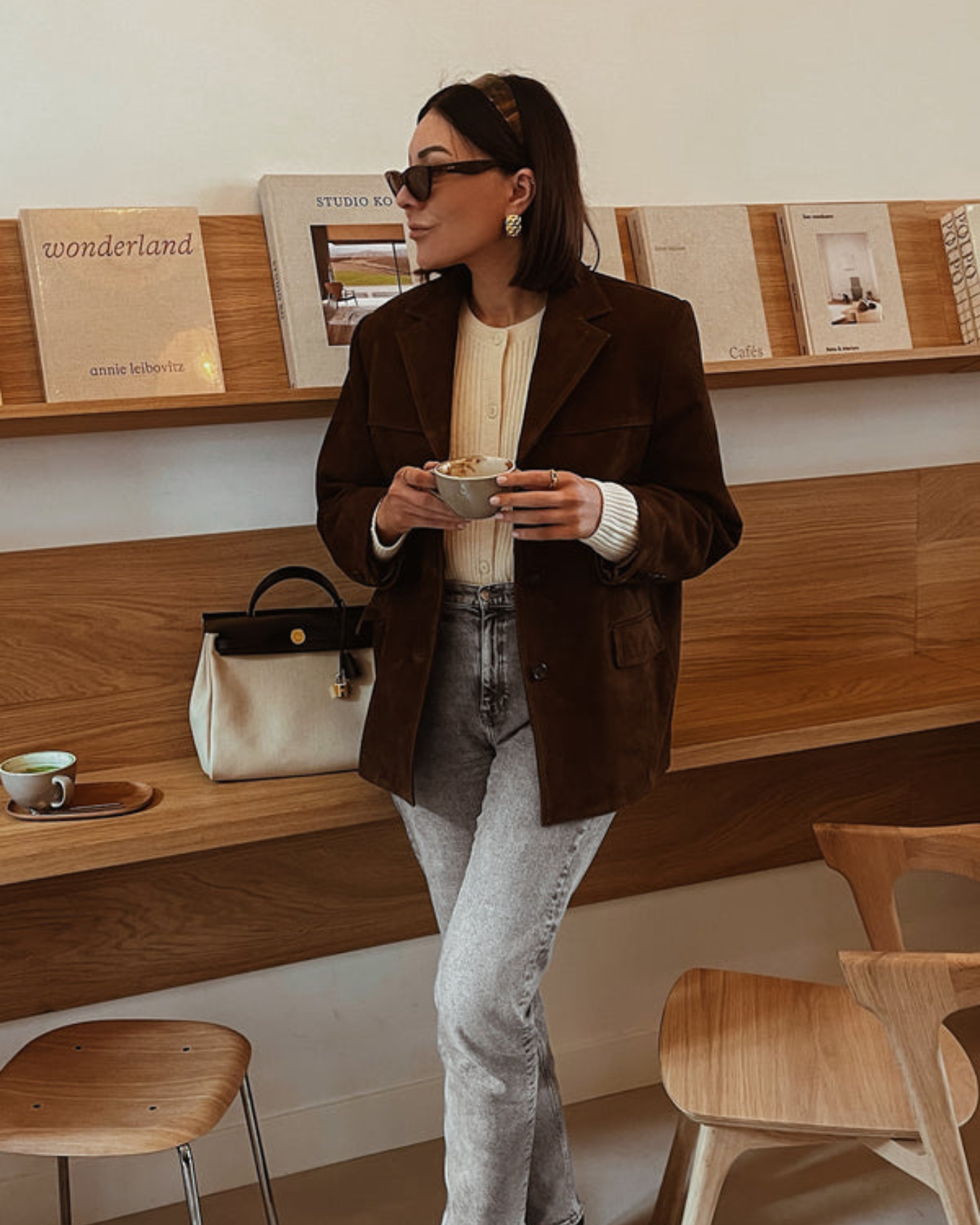 Stilla | Suede blazer med elegance