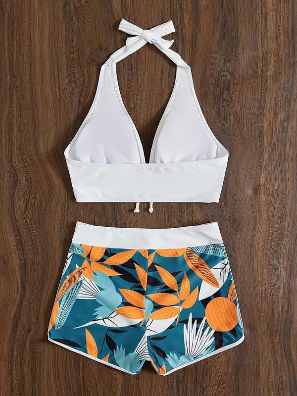 Stilla | Blomster Boxer Bikini