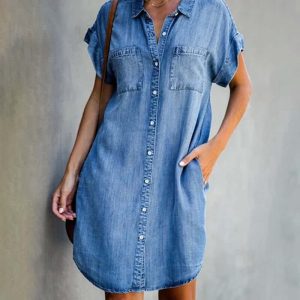 Stilla | Jeanskjole til det afslappede look