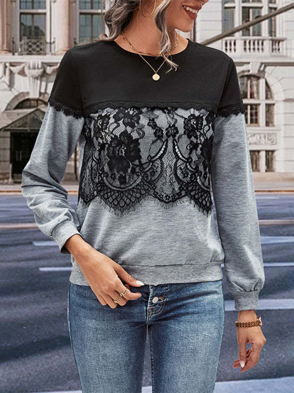 Stilla | Block Langærmet Hoodie