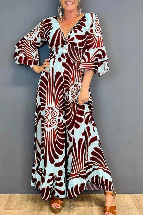 Stilla | Elegante Printet Jumpsuit