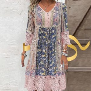 Stilla | Retro Kjole Med Spitze