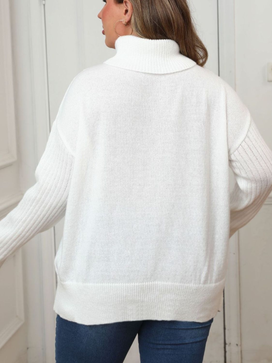 Stilla | Størrelse Turtleneck Langærmet Sweater Rabat