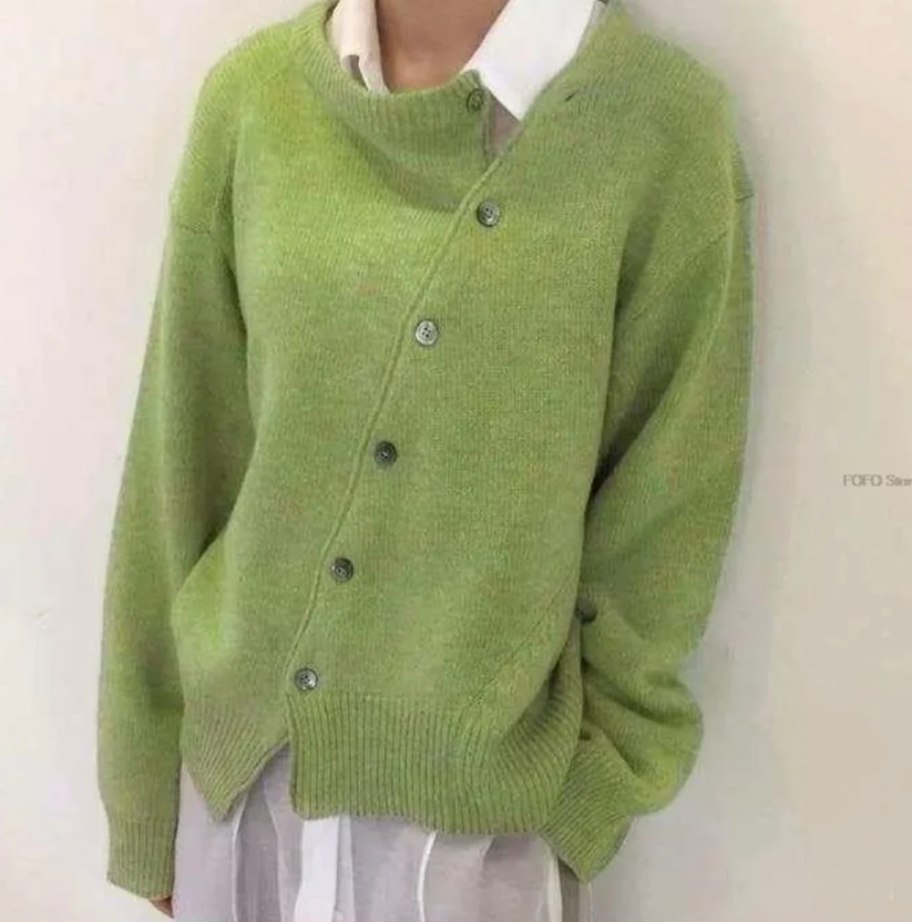 Stilla | Dame sweater med stilfulde knapdetaljer og moderne design