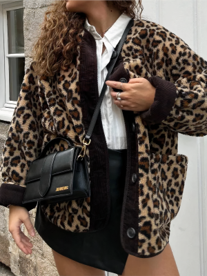 Stilla | Leopardjakke Med Moderne Snit Online