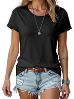 Stilla | Casual Kvinders Dobbelt-Sidet Print Ren Bomulds T-shirt