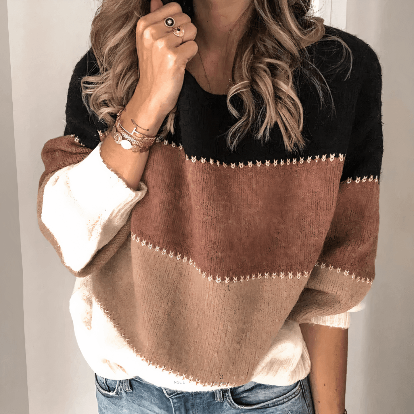 Stilla | Trøje Loose Stripes Trøje Til Kvinder
