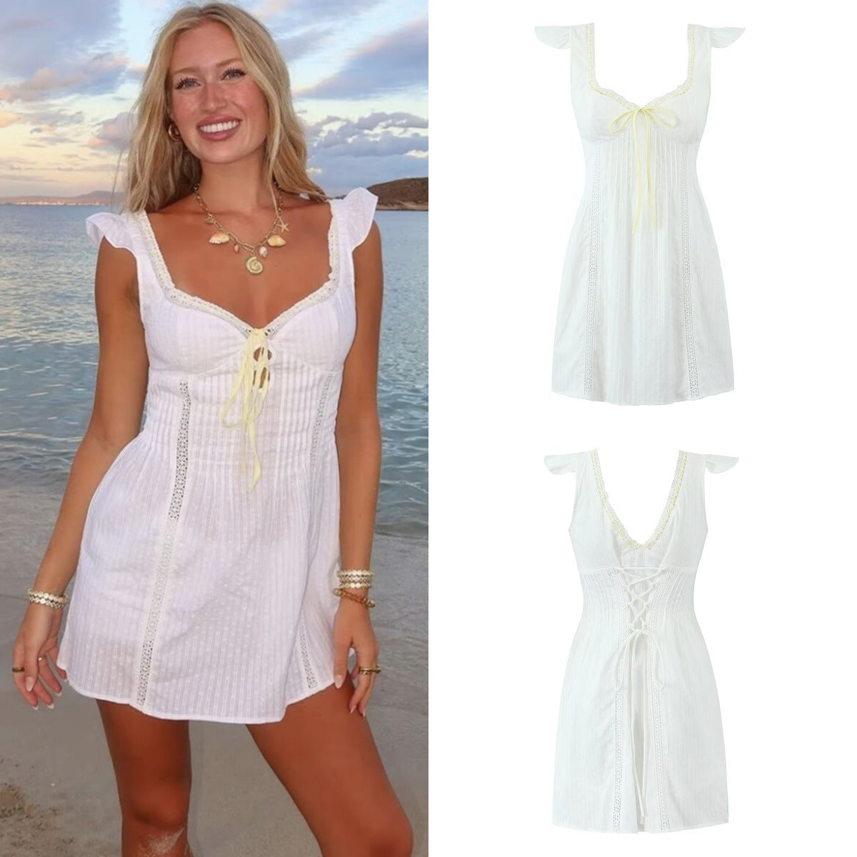 Stilla | Dainty Spring Ny Mini A-Linje Kjole