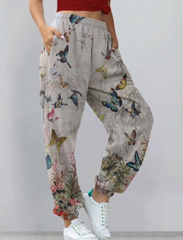 Stilla | Kvinders Boho Yoga Harem Bukser med Lommer