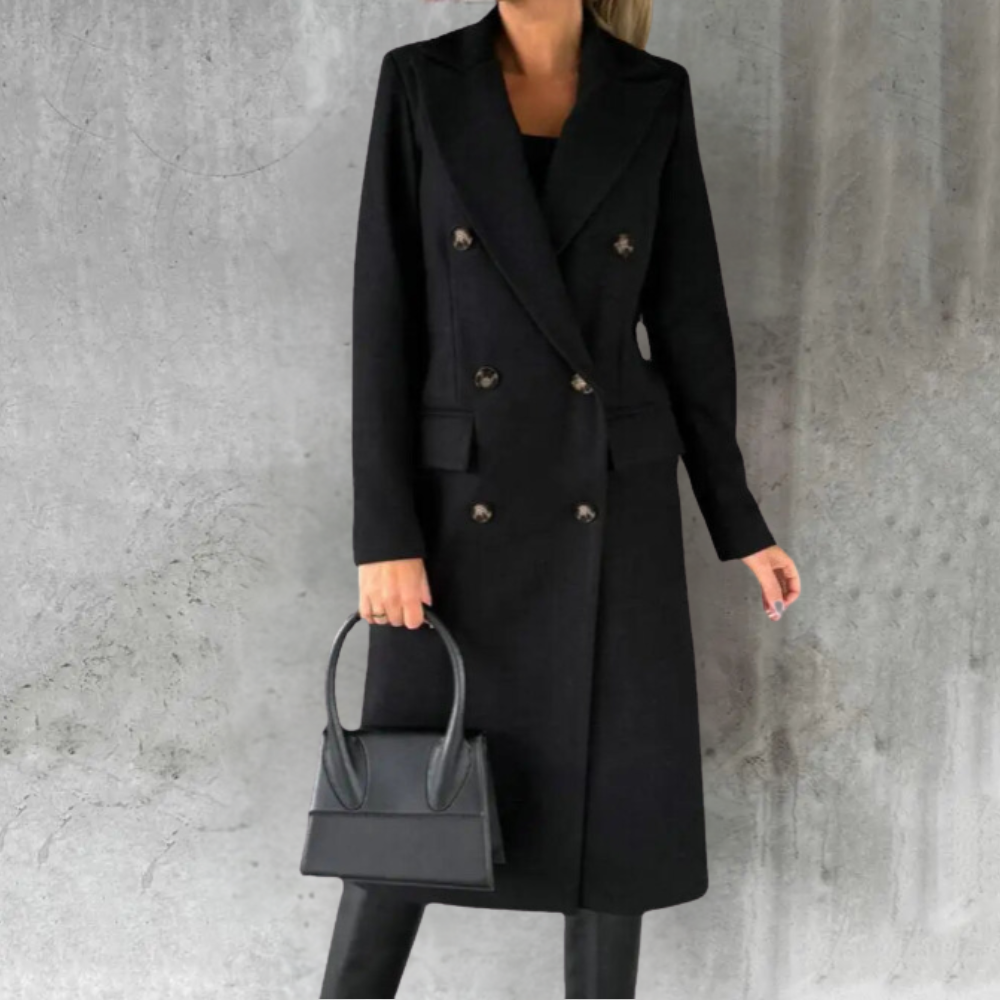 Stilla | Luxe Uld Trench Levere
