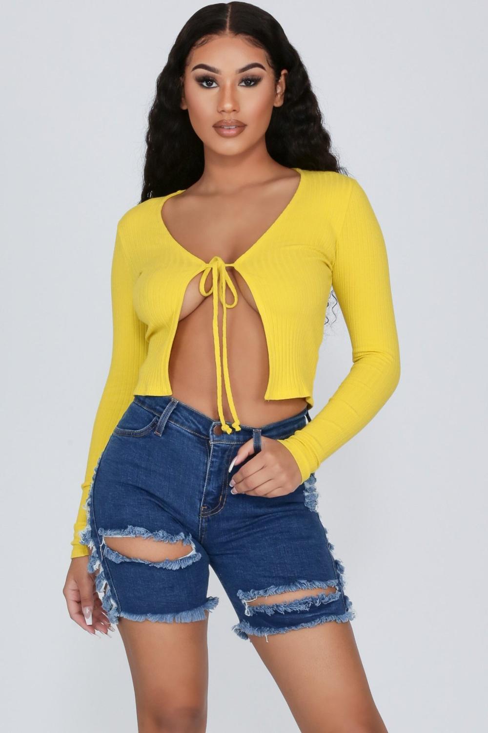 Stilla | Rivet Høj Talje Denim Shorts Online nu