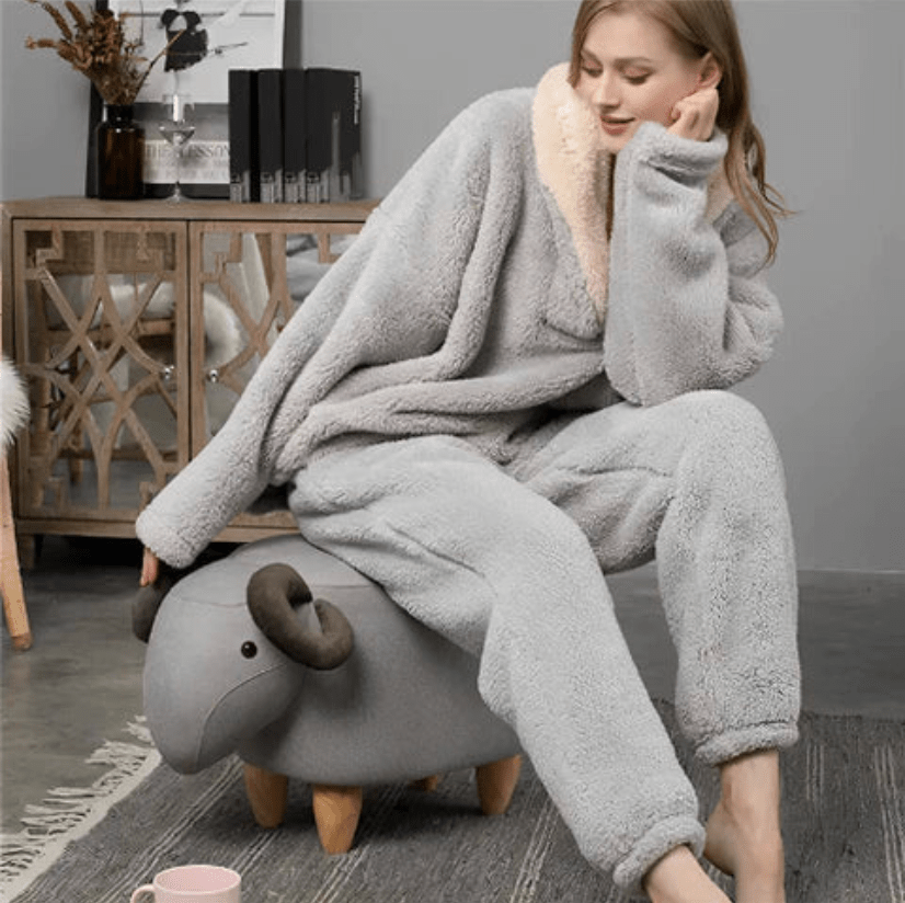 Stilla | Dame Pyjamasæt I Fleece Behagelig & Varm