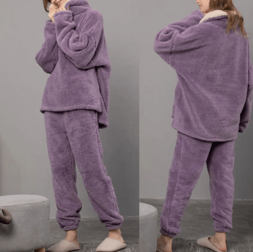 Stilla | Dame Pyjamasæt I Fleece Behagelig & Varm